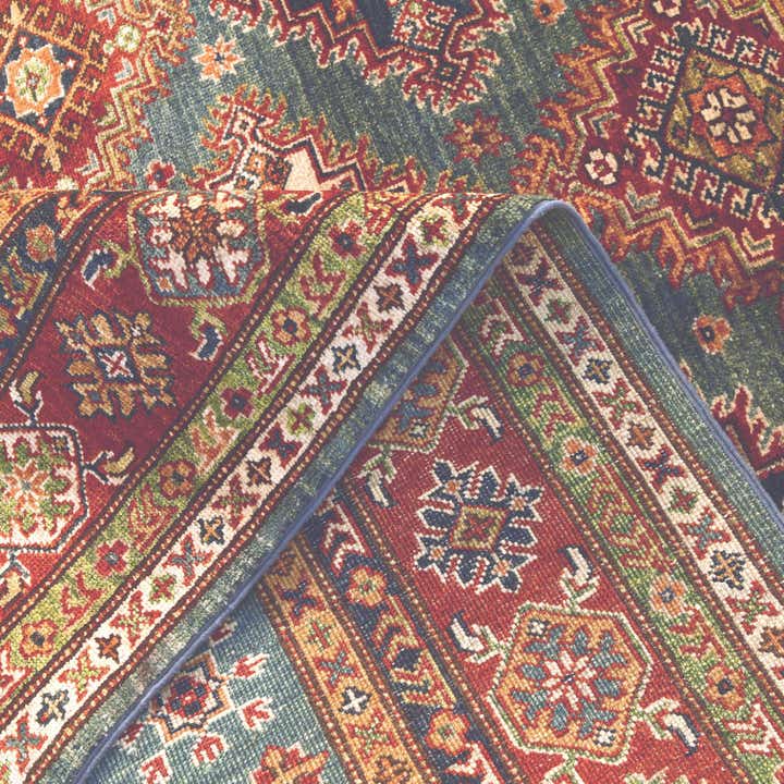 5' x 6' 11 Hand Knotted Kazak Rug