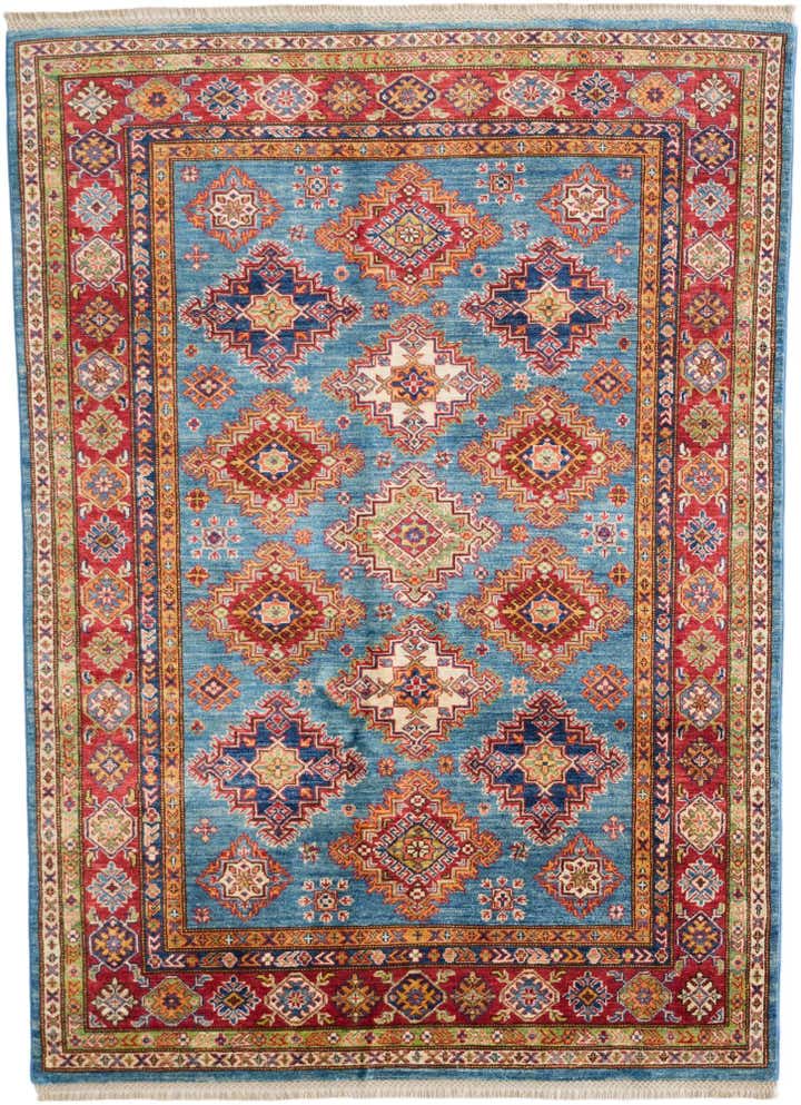 5' x 6' 11 Hand Knotted Kazak Rug