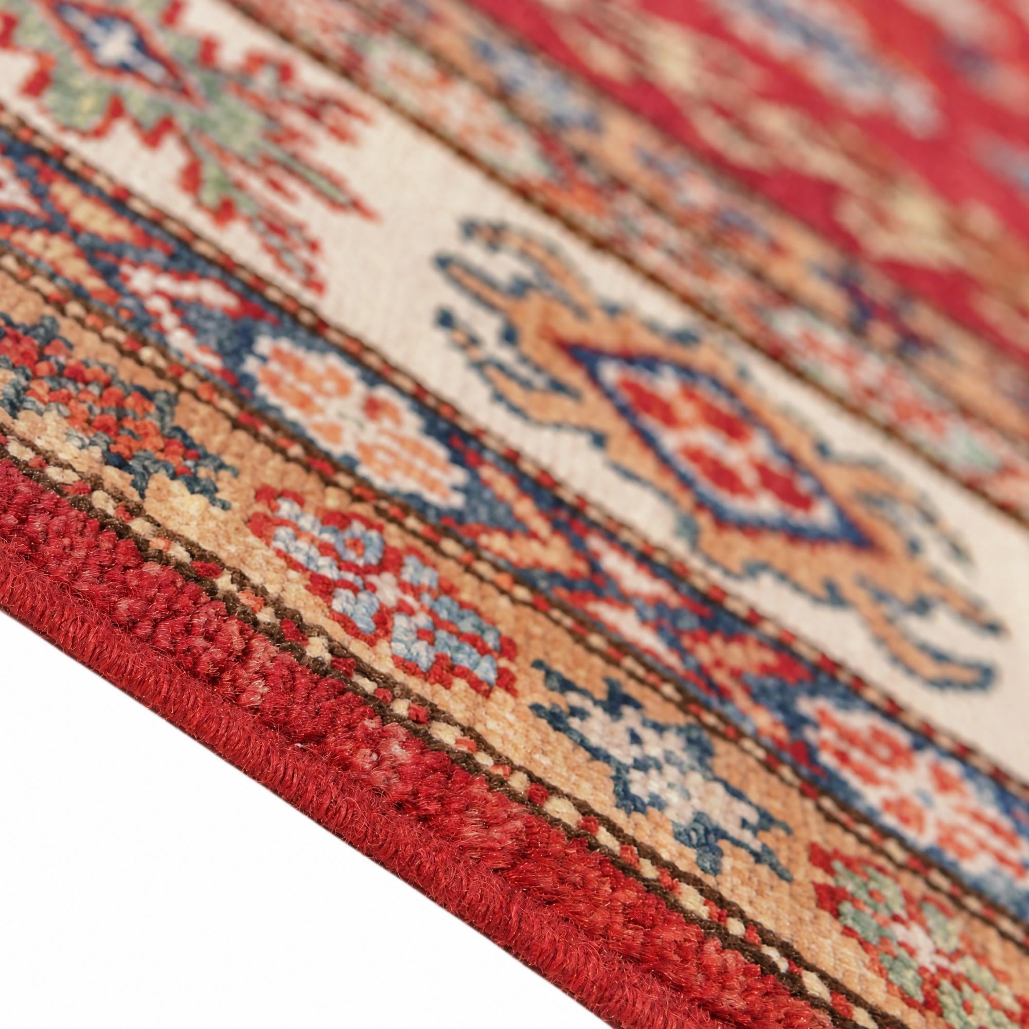 175cm x 250cm Hand Knotted Kazak Rug
