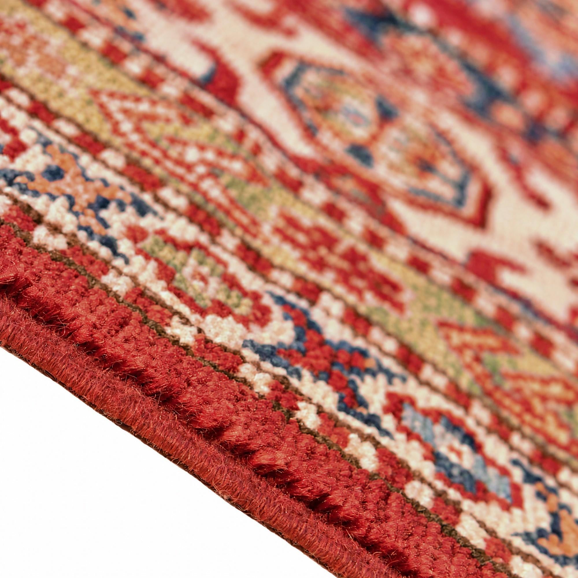 190cm x 295cm Hand Knotted Kazak Rug