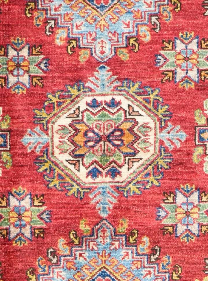 6' 2 x 9' 8 Hand Knotted Kazak Rug