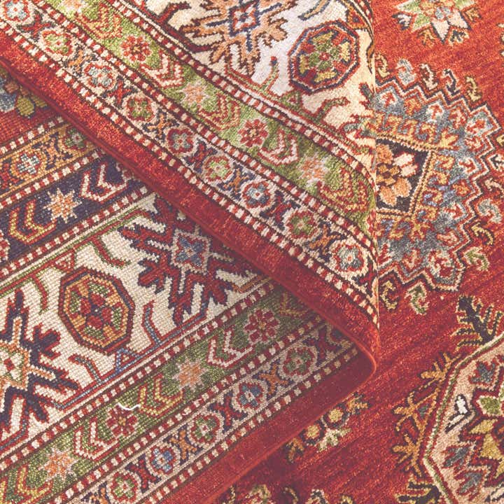 6' 2 x 9' 6 Hand Knotted Kazak Rug