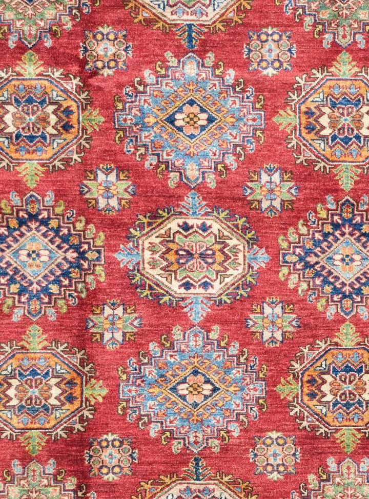 6' 2 x 9' 6 Hand Knotted Kazak Rug