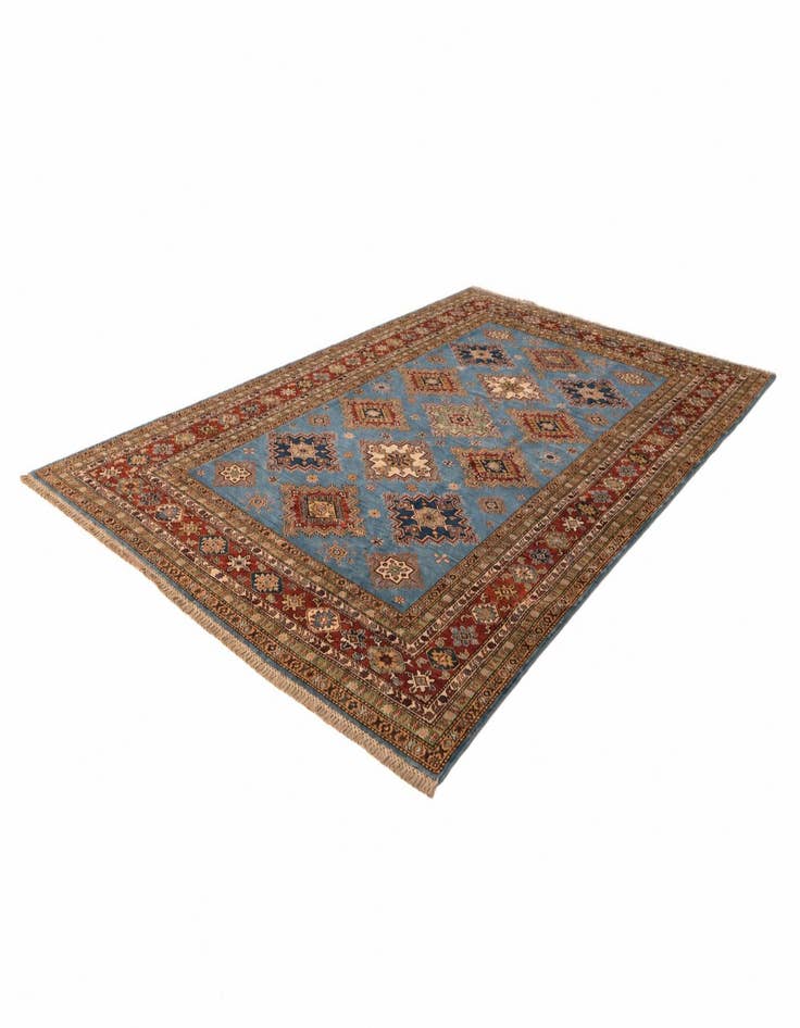 Detail image of 6' 10 x 10' 4 Hand Knotted Kazak Rug