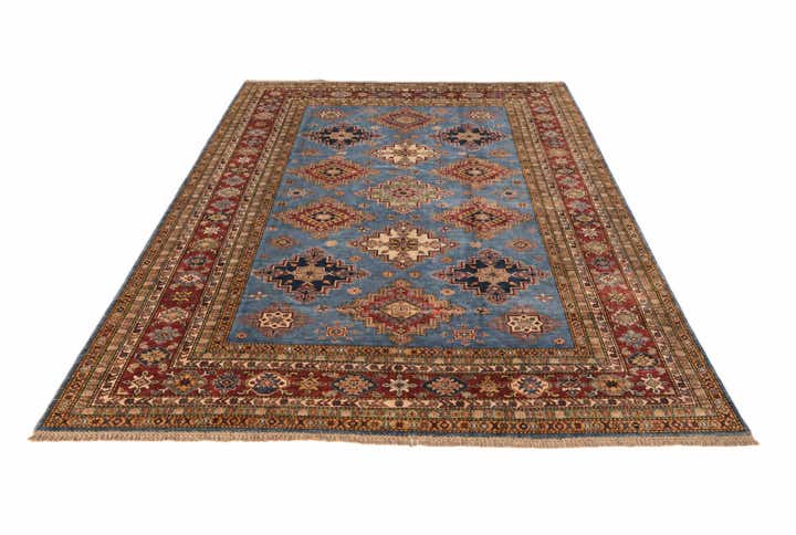 6' 10 x 10' 4 Hand Knotted Kazak Rug
