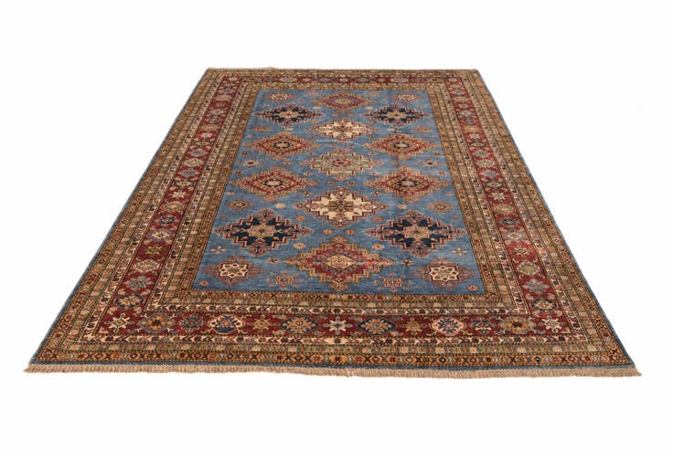 Detail image of 6' 10 x 10' 4 Hand Knotted Kazak Rug