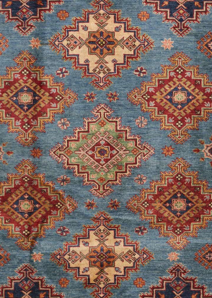 6' 10 x 10' 4 Hand Knotted Kazak Rug
