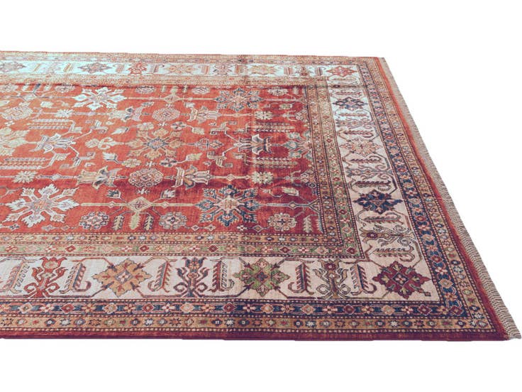 Detail image of 6' 9 x 10' 1 Hand Knotted Kazak Rug