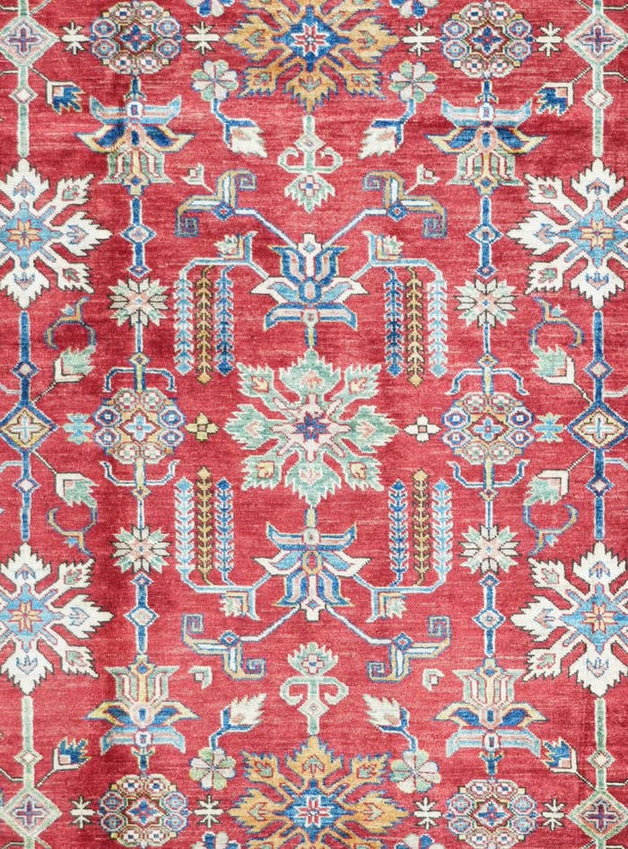 Detail image of 6' 9 x 10' 1 Hand Knotted Kazak Rug