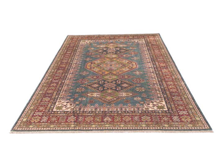 6' 10 x 10' 8 Hand Knotted Kazak Rug