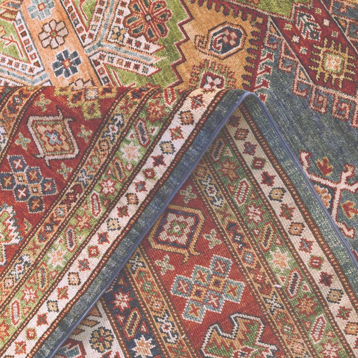 Detail image of 6' 10 x 10' 8 Hand Knotted Kazak Rug