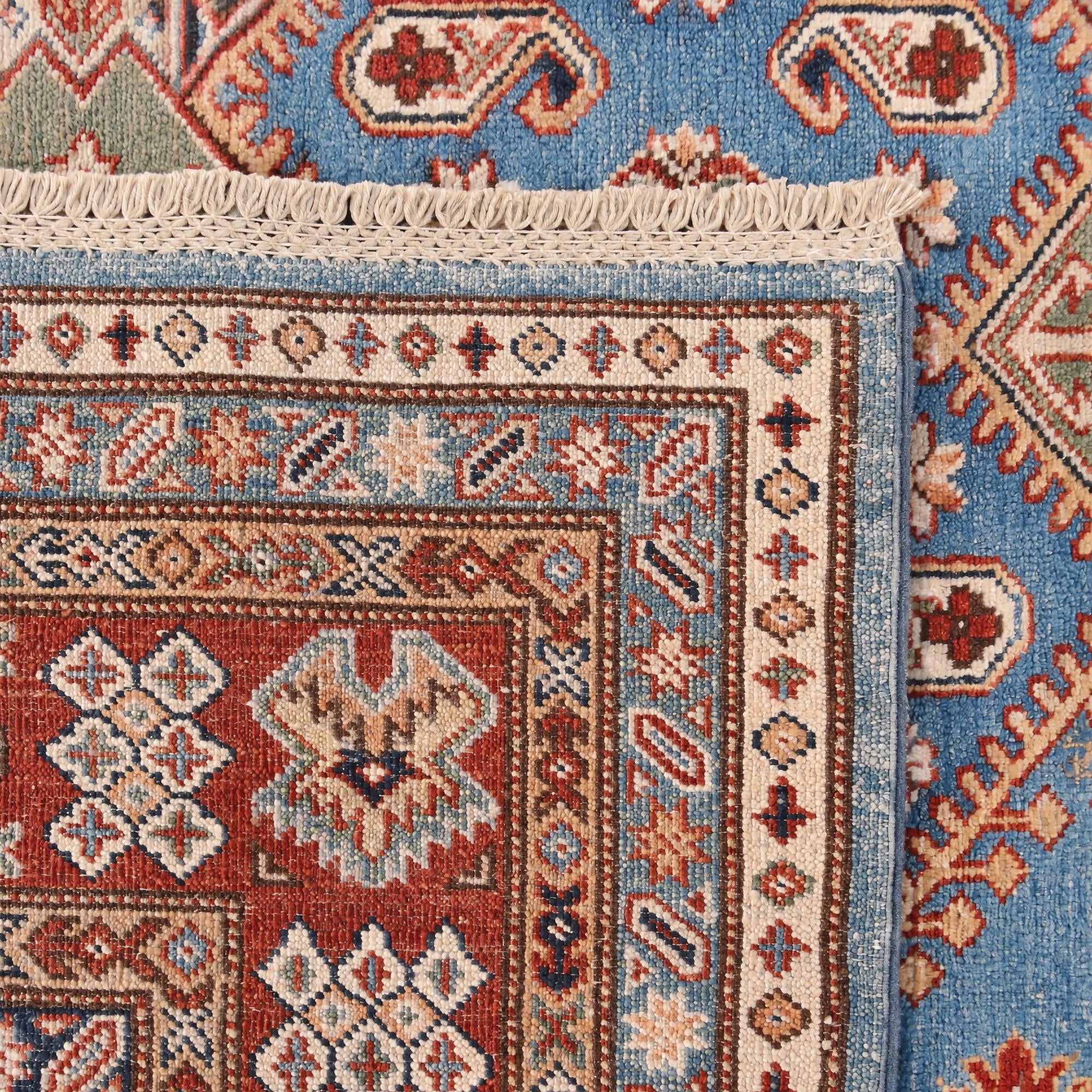 210cm x 325cm Hand Knotted Kazak Rug