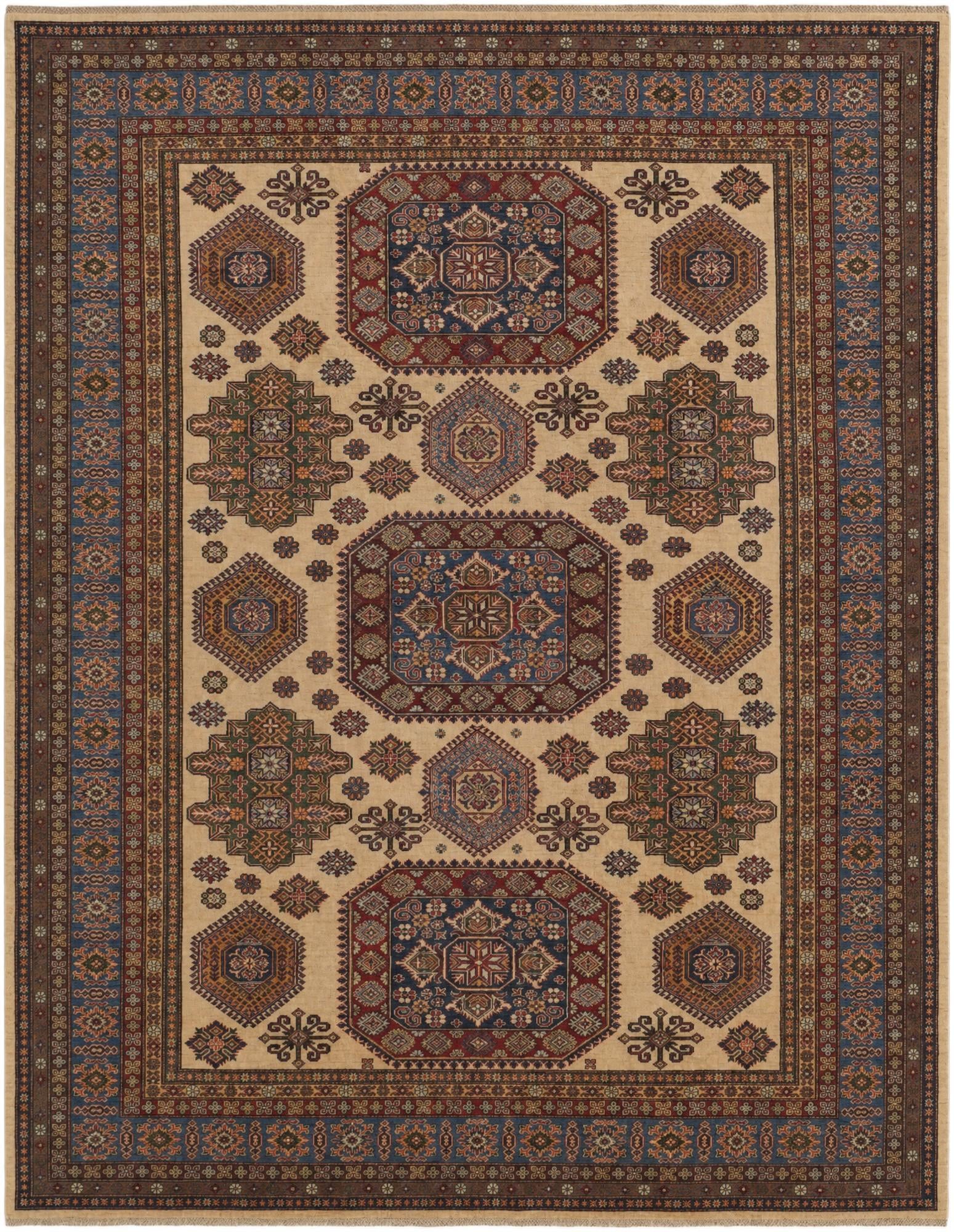 10' 3 x 13' 1 Hand Knotted Kazak Rug