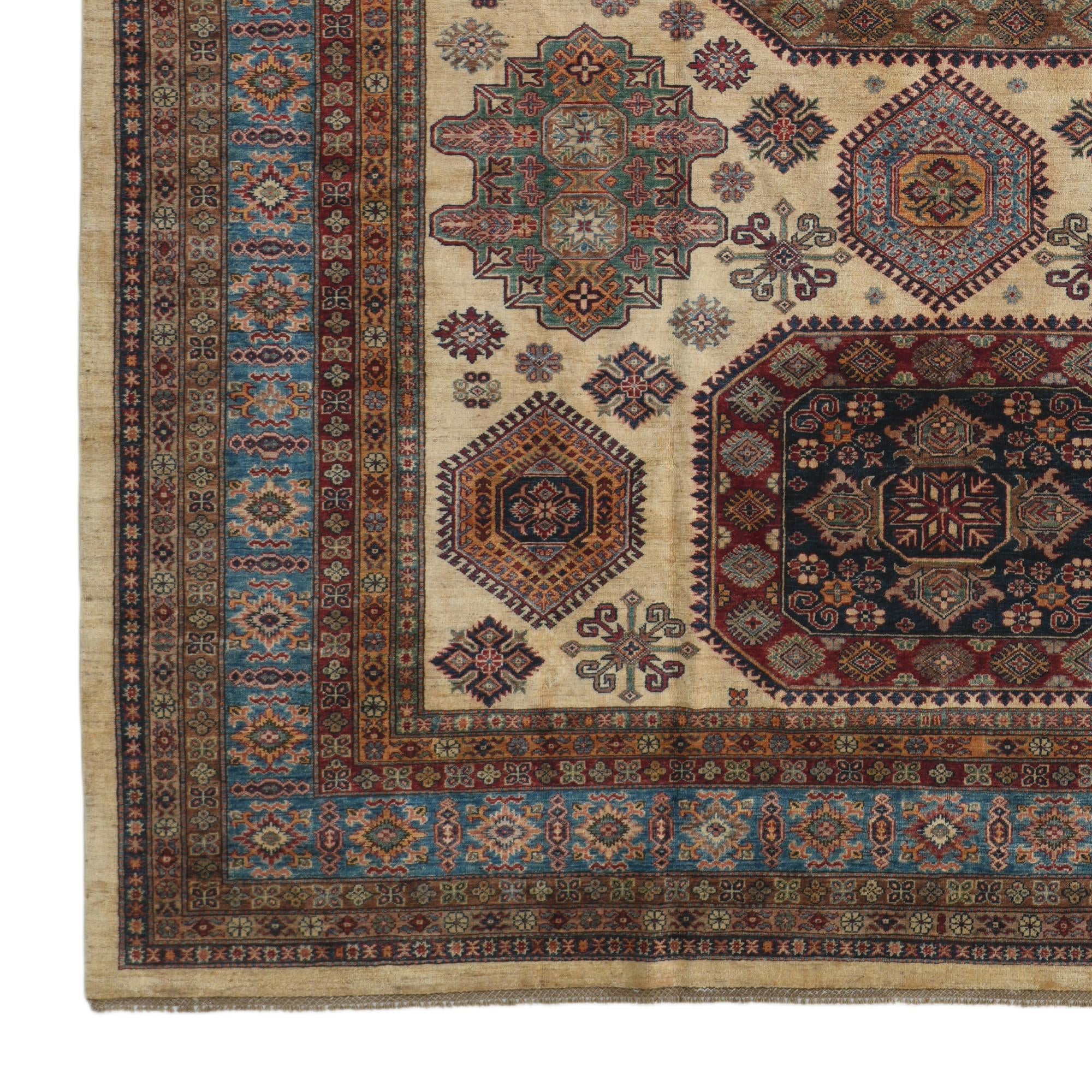 310cm x 390cm Hand Knotted Kazak Rug