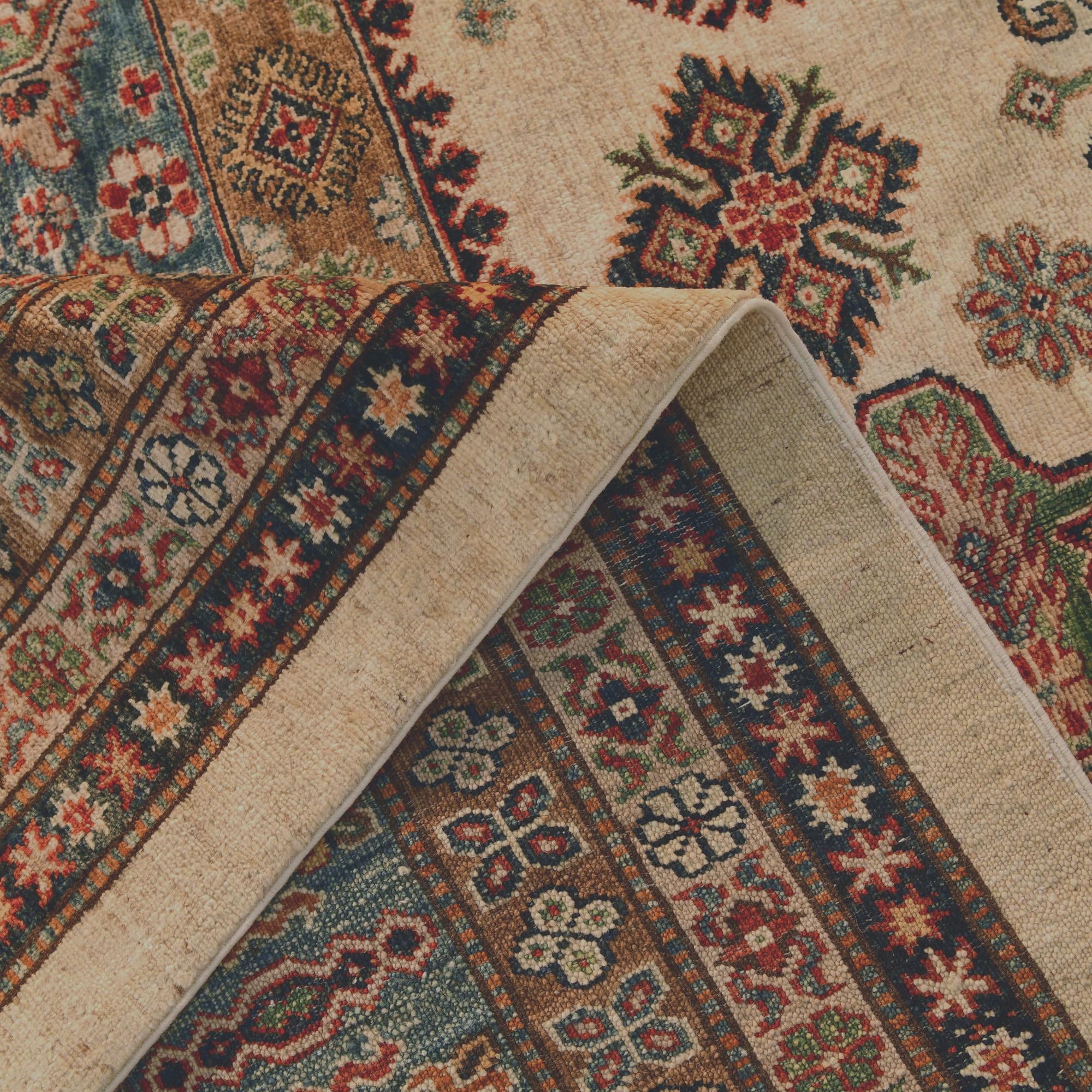 10' 2 x 12' 10 Hand Knotted Kazak Rug