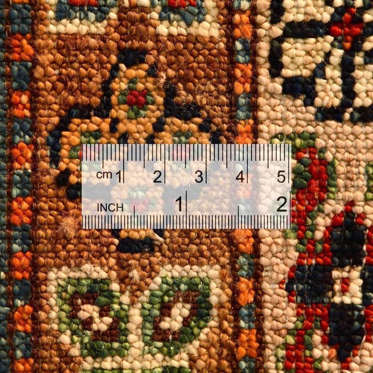 Detail image of 10' 2 x 12' 10 Hand Knotted Kazak Rug