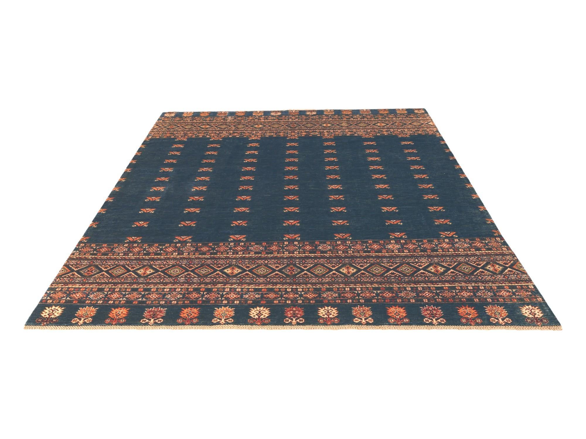 8' 4 x 10' 6 Hand Knotted Kazak Rug