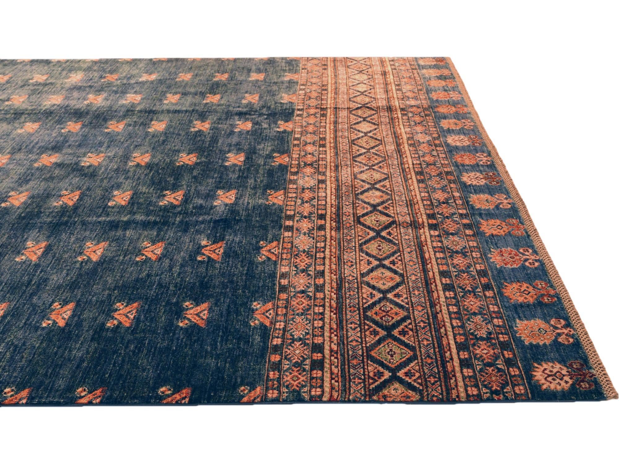 8' 4 x 10' 6 Hand Knotted Kazak Rug