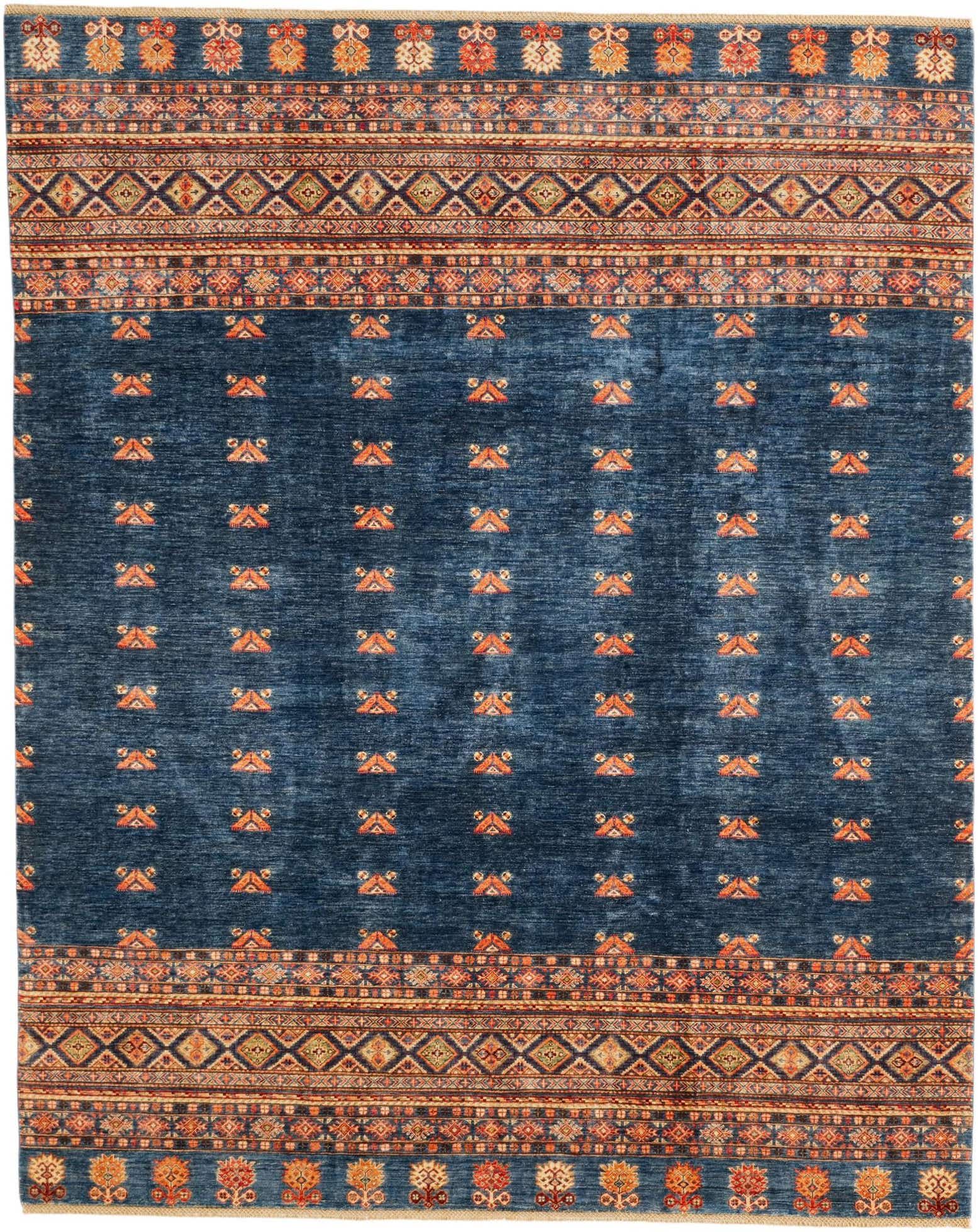8' 4 x 10' 6 Hand Knotted Kazak Rug