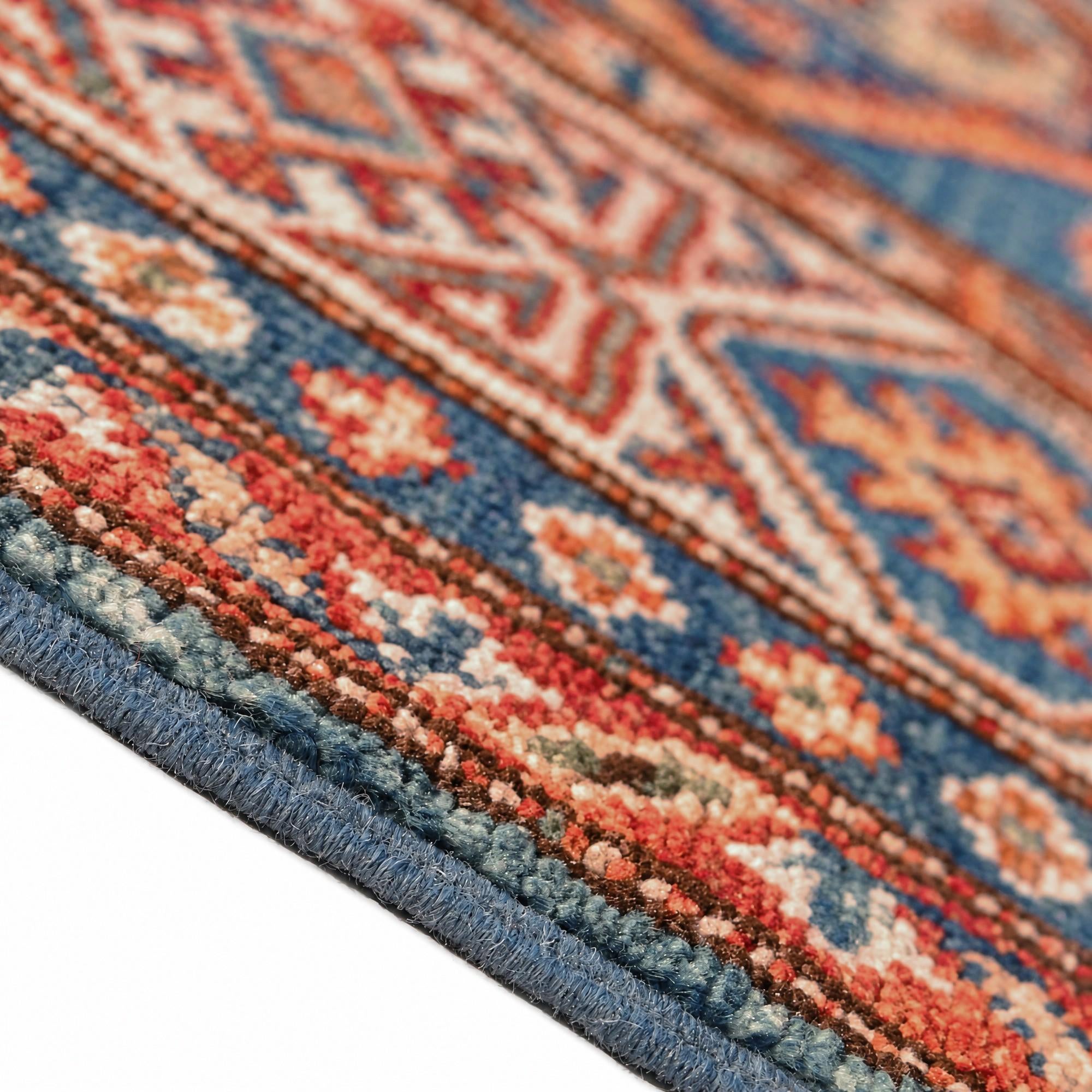 155cm x 205cm Handgeknüpft Kazak Teppich