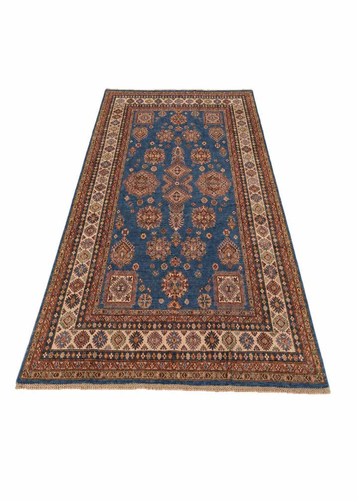 7' 1 x 10' 1 Hand Knotted Kazak Rug