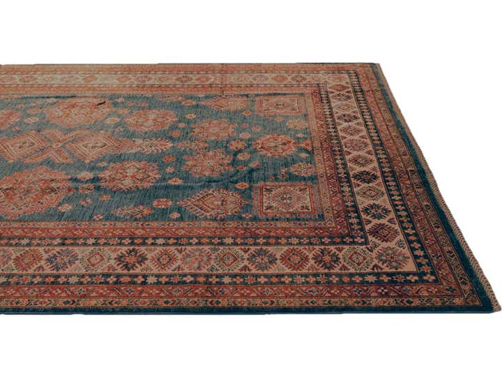 7' 1 x 10' 1 Hand Knotted Kazak Rug