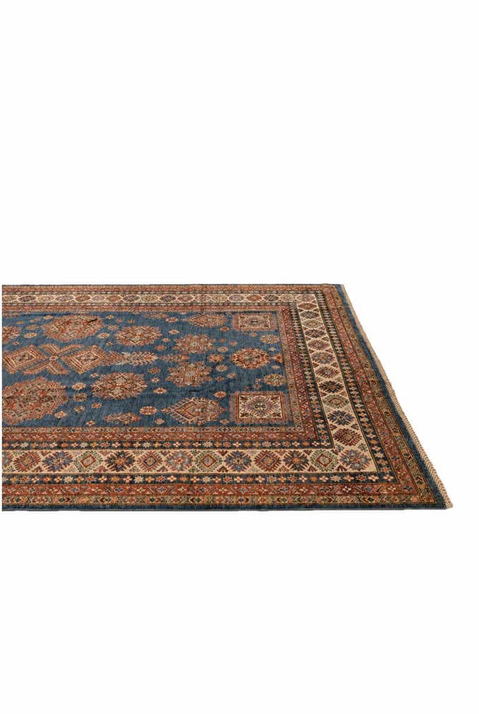 7' 1 x 10' 1 Hand Knotted Kazak Rug