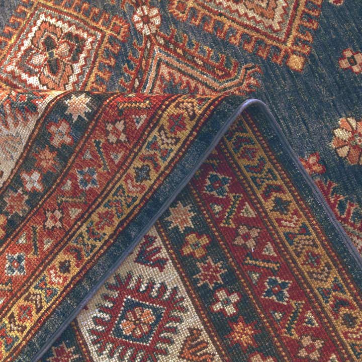 7' 1 x 10' 1 Hand Knotted Kazak Rug