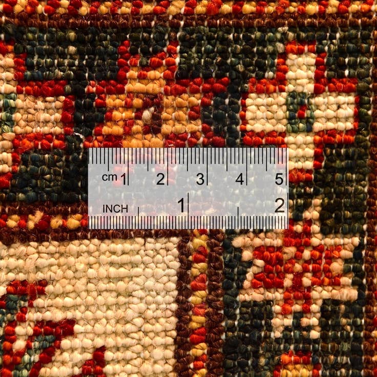 Detail image of 7' 1 x 10' 1 Hand Knotted Kazak Rug