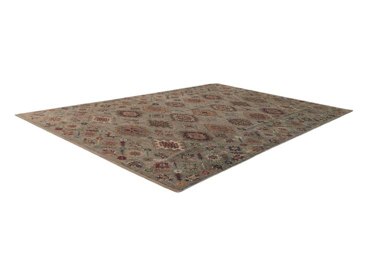 Detail image of 6' 9 x 10' Hand Knotted Kazak Rug