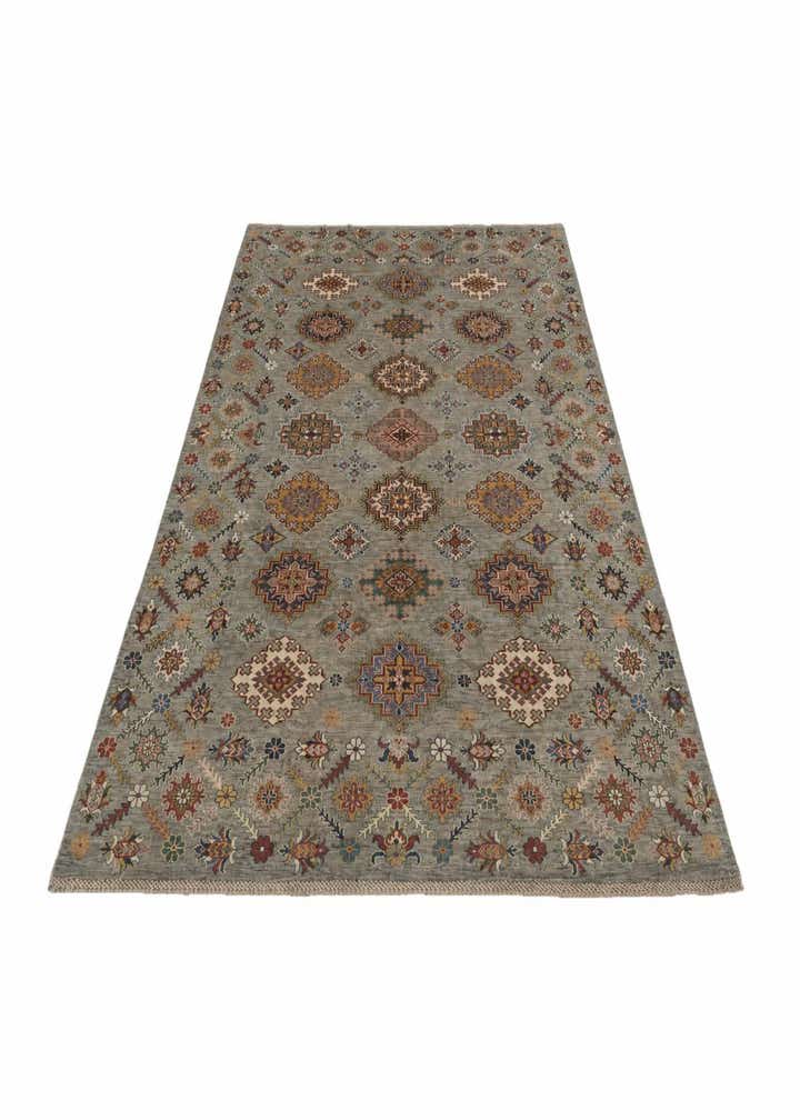 6' 9 x 10' Hand Knotted Kazak Rug