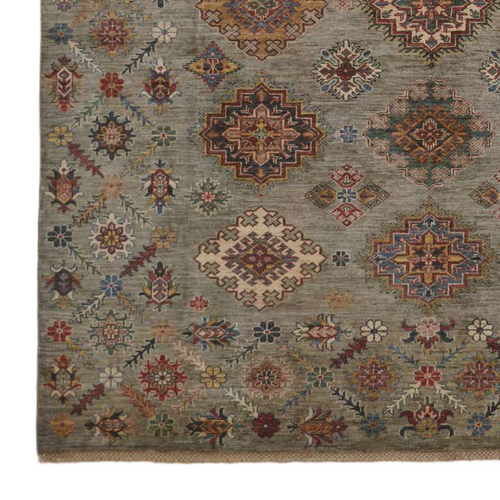 6' 9 x 10' Hand Knotted Kazak Rug