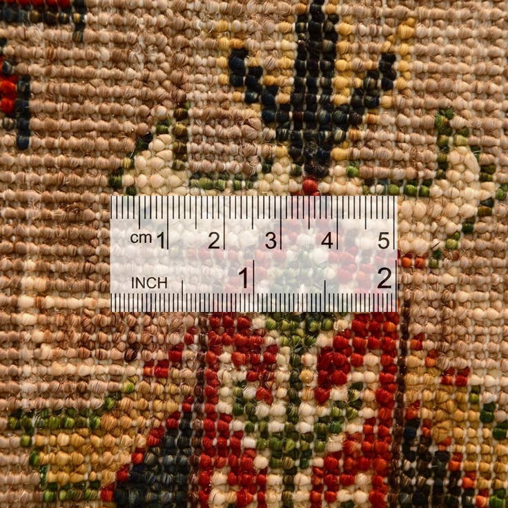 Detail image of 6' 9 x 10' Hand Knotted Kazak Rug