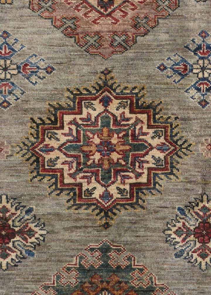 6' 9 x 10' Hand Knotted Kazak Rug