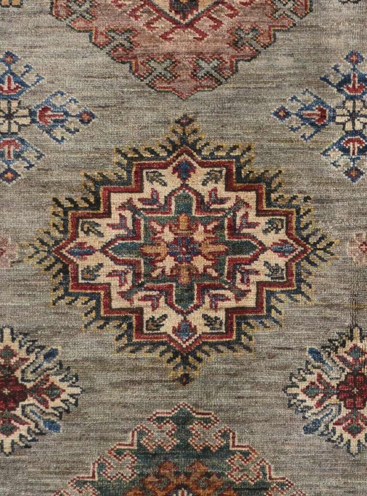 6' 9 x 10' Hand Knotted Kazak Rug