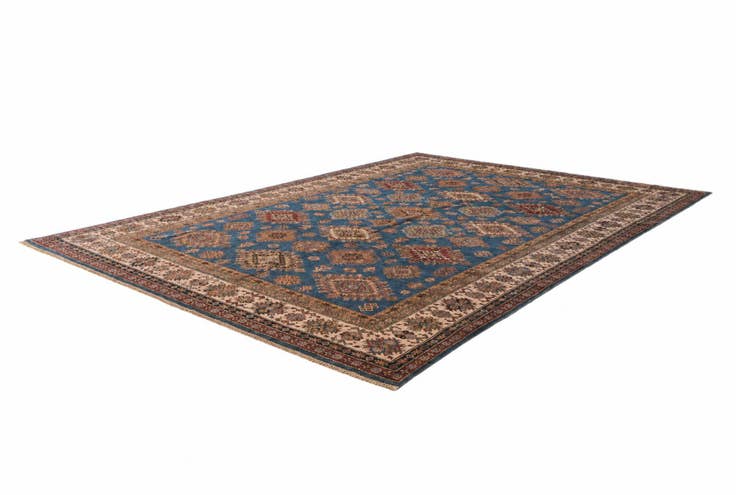 Detail image of 8' 10 x 12' 3 Hand Knotted Kazak Rug