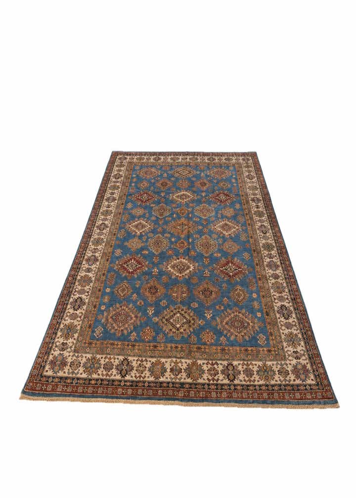 8' 10 x 12' 3 Hand Knotted Kazak Rug