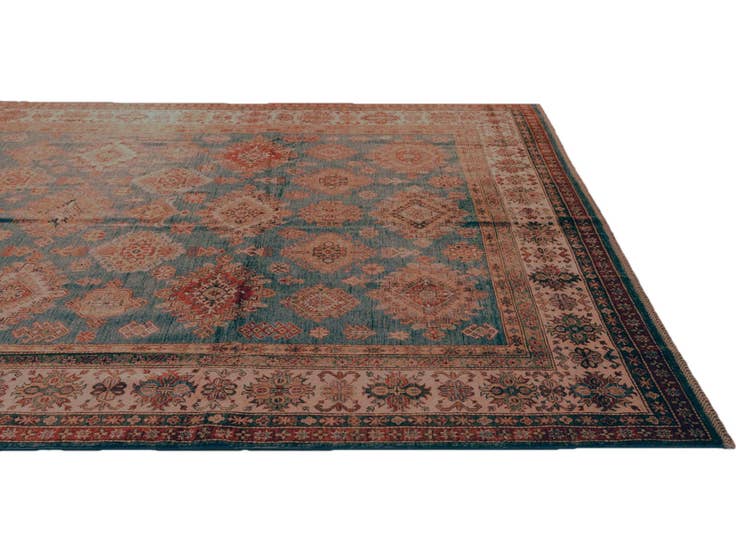Detail image of 8' 10 x 12' 3 Hand Knotted Kazak Rug
