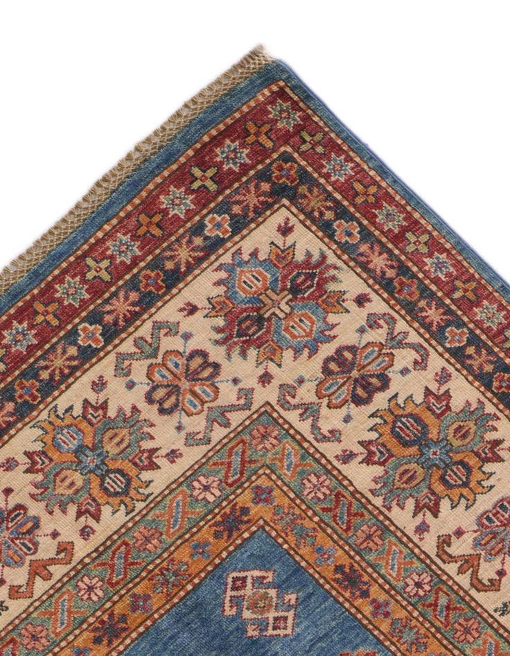 Detail image of 8' 10 x 12' 3 Hand Knotted Kazak Rug