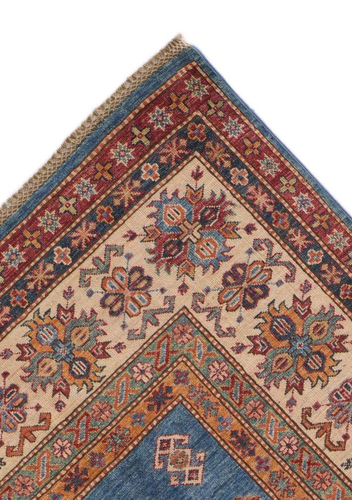 8' 10 x 12' 3 Hand Knotted Kazak Rug