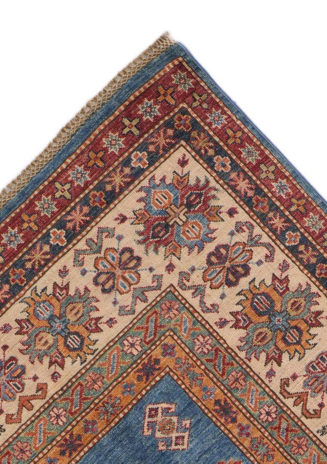 Detail image of 8' 10 x 12' 3 Hand Knotted Kazak Rug
