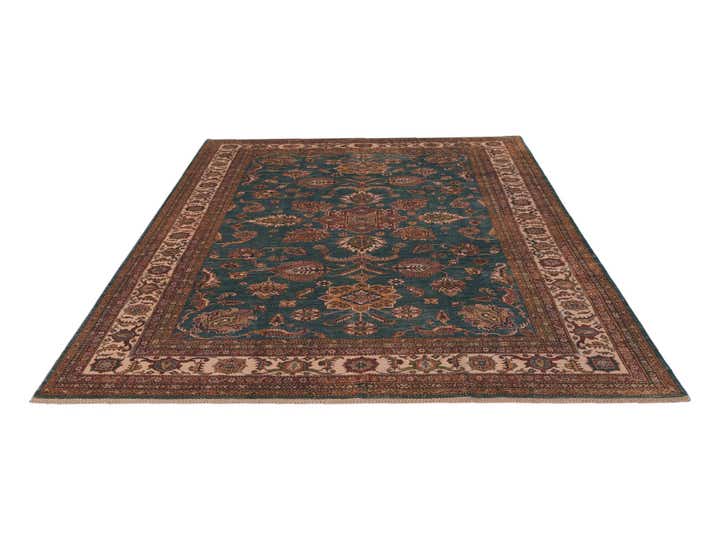 8' 5 x 10' 11 Hand Knotted Kazak Rug