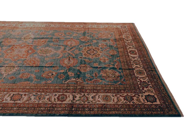 Detail image of 8' 5 x 10' 11 Hand Knotted Kazak Rug