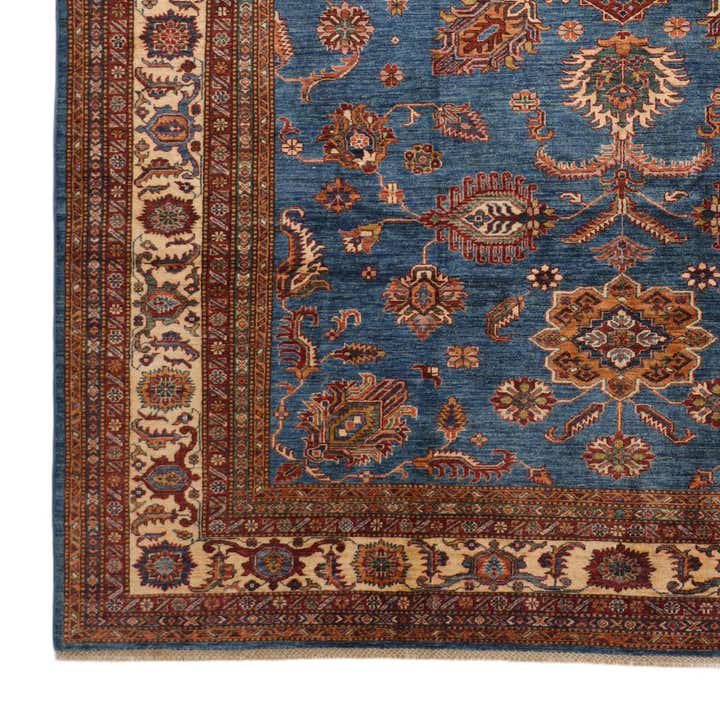 8' 5 x 10' 11 Hand Knotted Kazak Rug