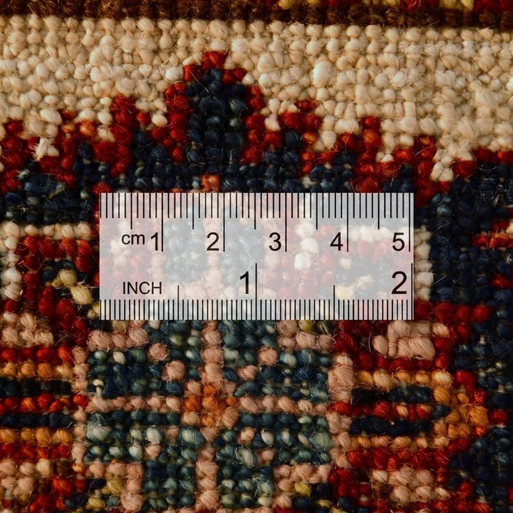 Detail image of 8' 5 x 10' 11 Hand Knotted Kazak Rug