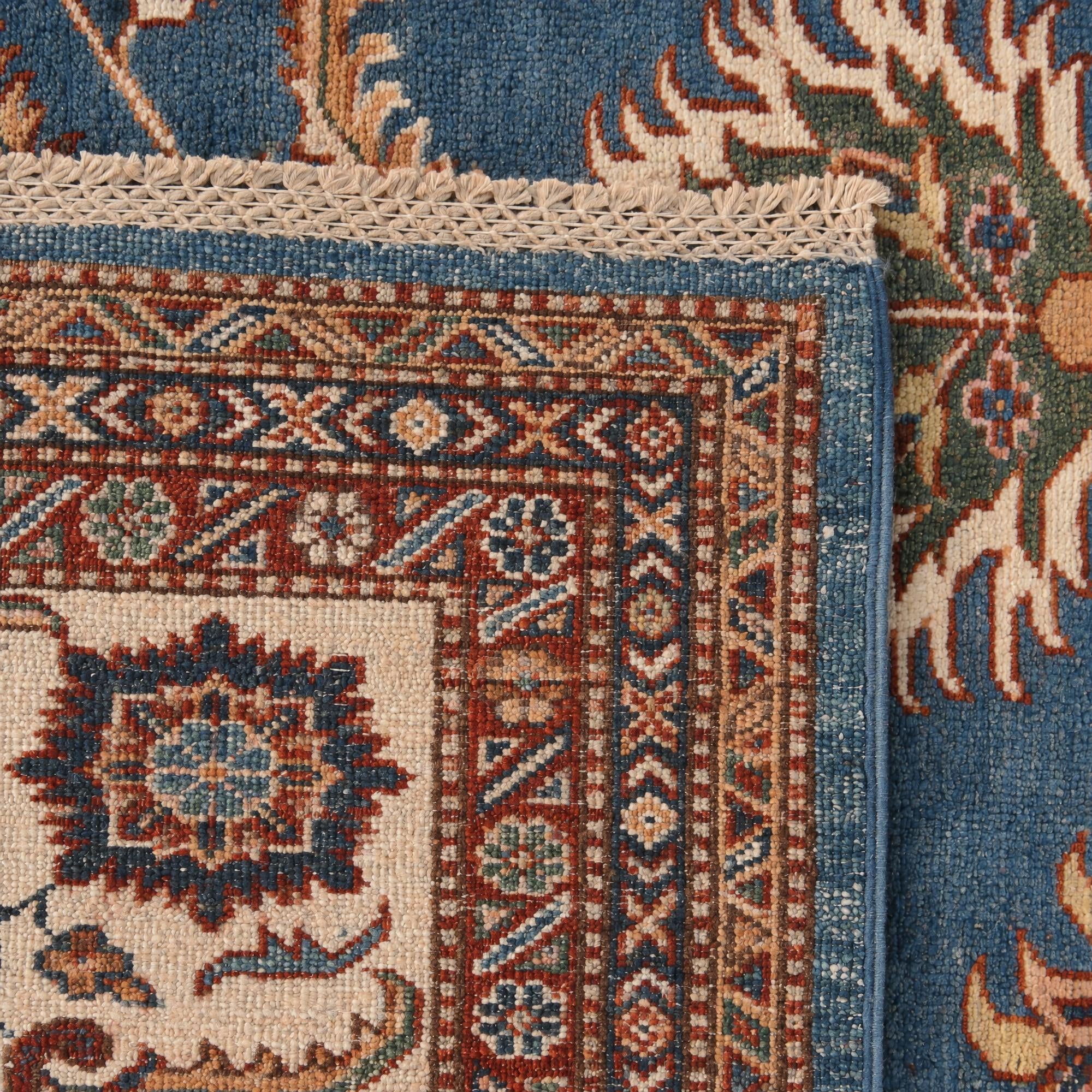 8' 5 x 10' 11 Hand Knotted Kazak Rug