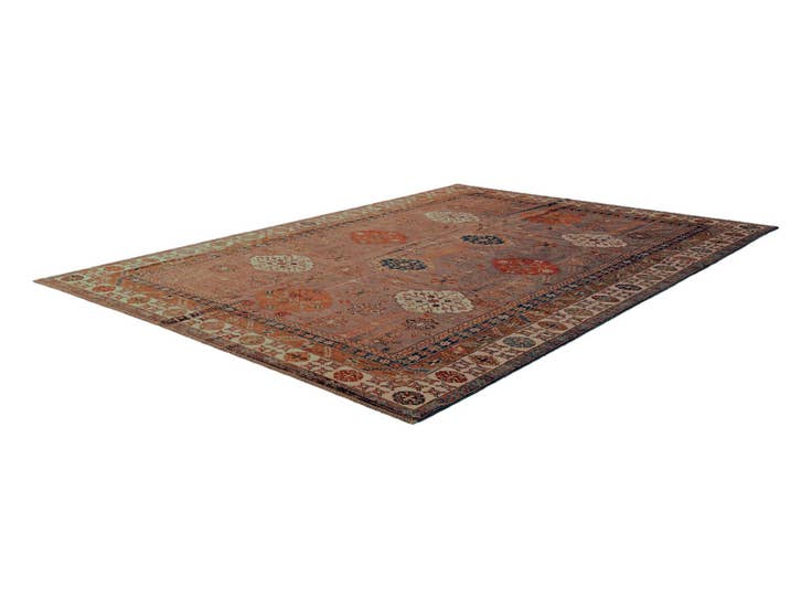 Detail image of 9' x 12' 4 Hand Knotted Kazak Rug