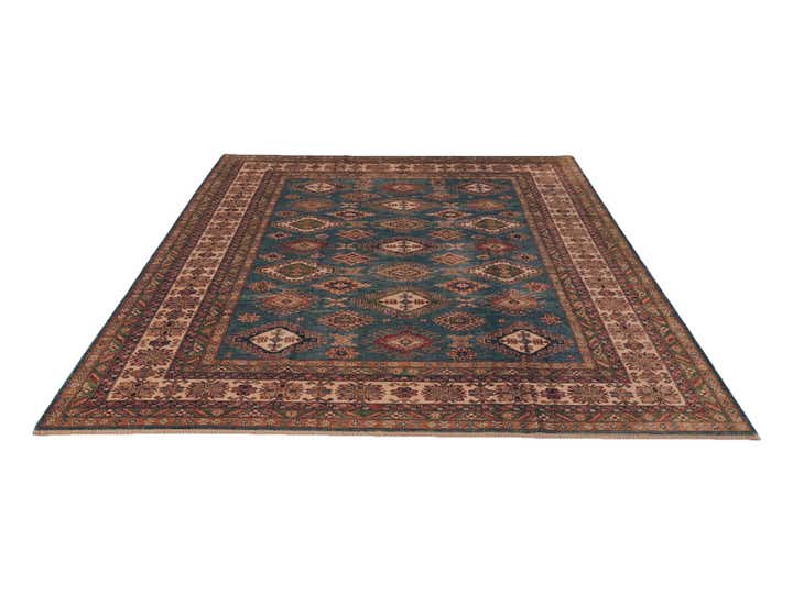8' 11 x 11' 5 Hand Knotted Kazak Rug