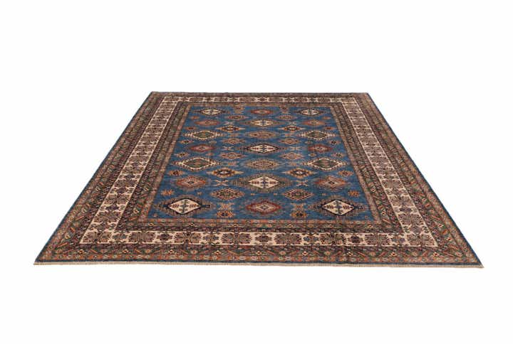 8' 11 x 11' 5 Hand Knotted Kazak Rug