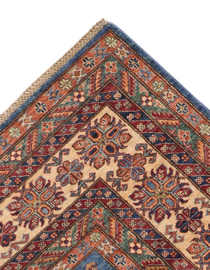 Detail image of 8' 11 x 11' 5 Hand Knotted Kazak Rug